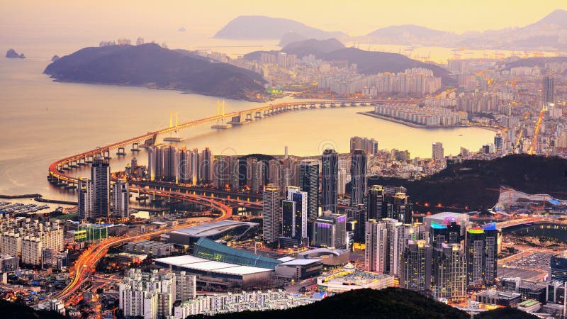 Busan, Corée du Sud photos stock