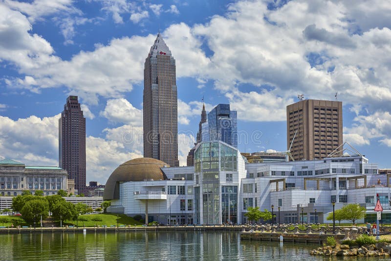 Horizon de Cleveland image stock Horizon de Cleveland image stock