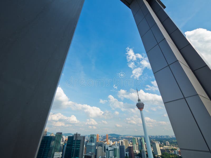 Horizon de Kuala Lumpur photos libres de droits Horizon de Kuala Lumpur photos libres de droits