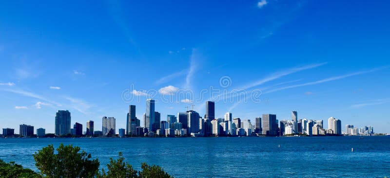 horizon de Miami photographie stock horizon de Miami photographie stock