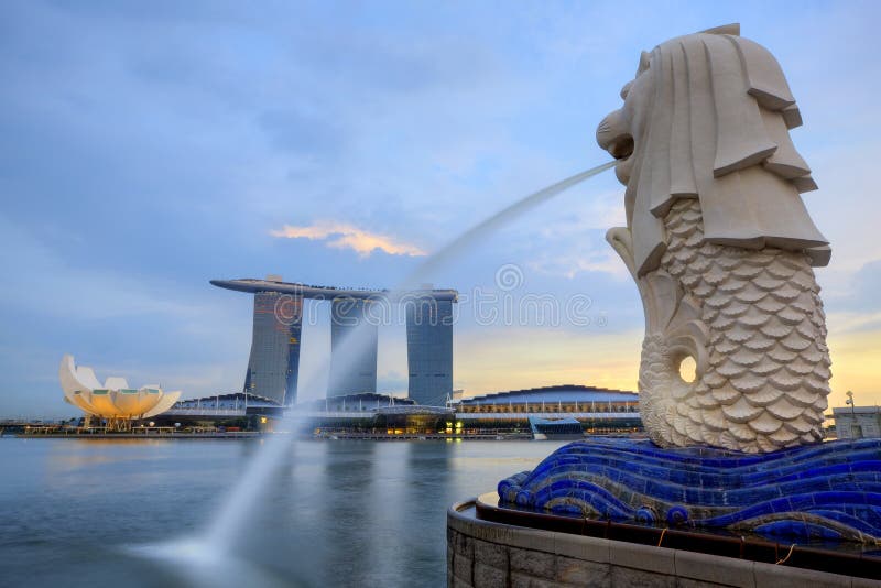Horizon de Singapour images stock Horizon de Singapour images stock