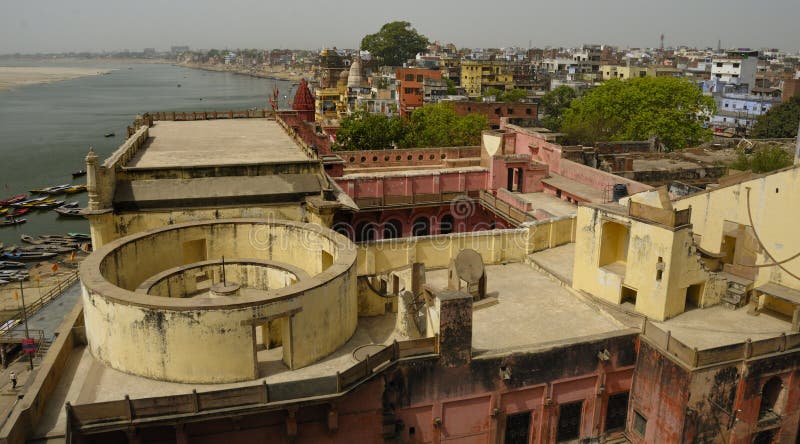 Horizon de Varanasi photos stock Horizon de Varanasi photos stock