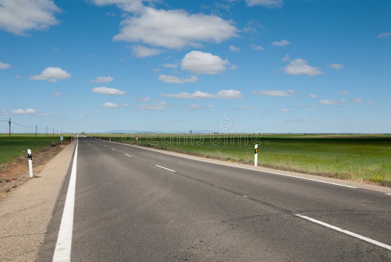 Horizon and road