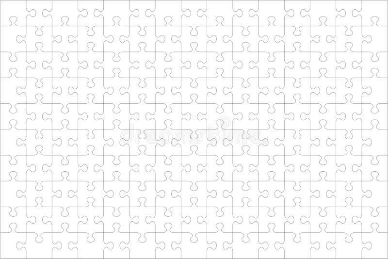 Horizontaal puzzel leeg malplaatje van 150 stukken