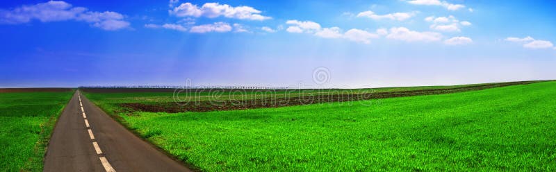 Horizontal 4 panoramiques photographie stock Horizontal 4 panoramiques photographie stock