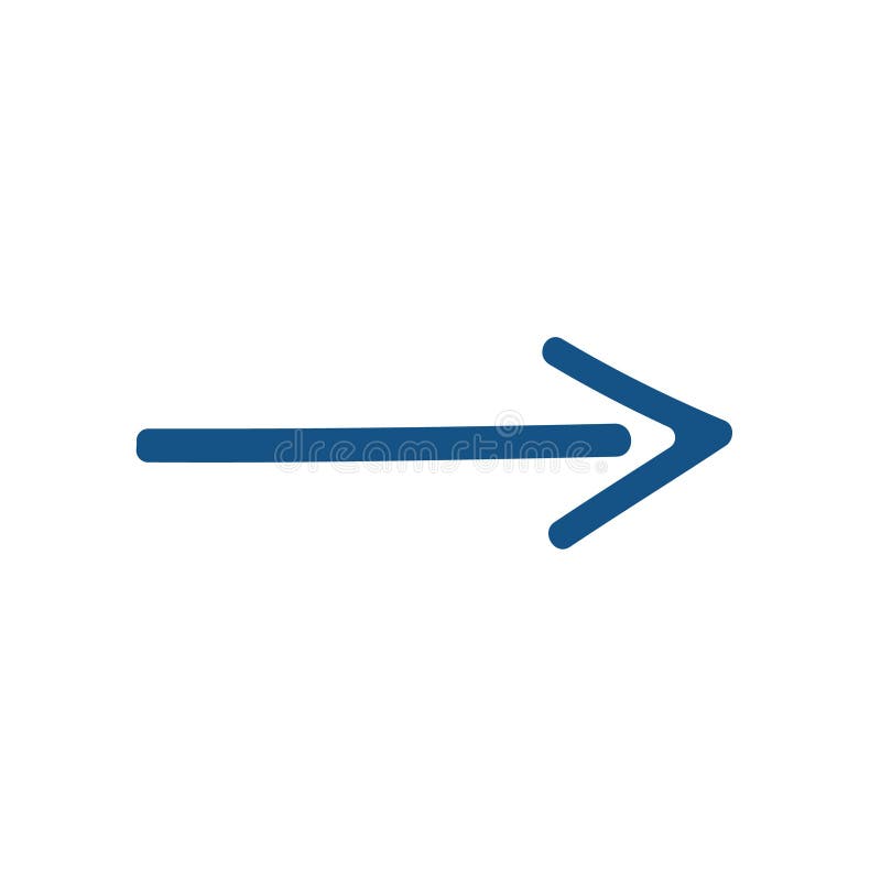 The horizontal arrow points to the left or right, classic blue color. Sign, symbol and icon for business or website button stock illustration The horizontal arrow points to the left or right, classic blue color. Sign, symbol and icon for business or website button stock illustration