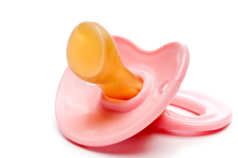 Pacifier stock photo. Image of plastic, pink, babe, baby 1197262