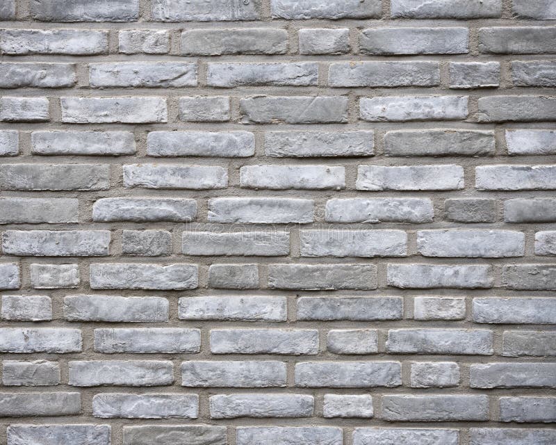 Part Of Silver Grey Painted Brick Wall Stock Image Image of masonry