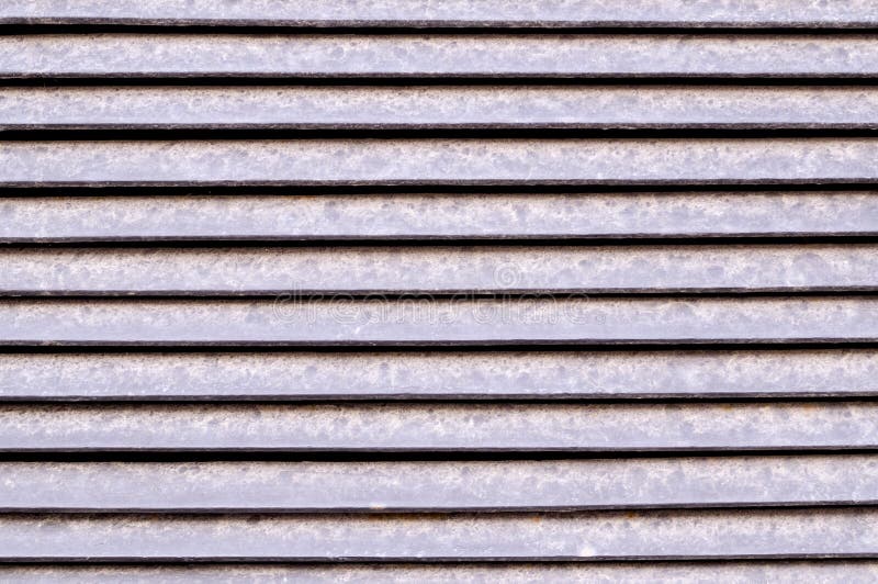 Horizontal stripes of metal jalousie exterior. background, texture. stock images Horizontal stripes of metal jalousie exterior. background, texture. stock images