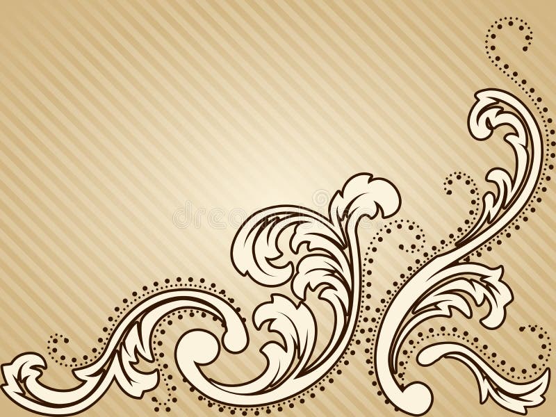 Elegant sepia tone background inspired by Victorian era designs. Elegant sepia tone background inspired by Victorian era designs.