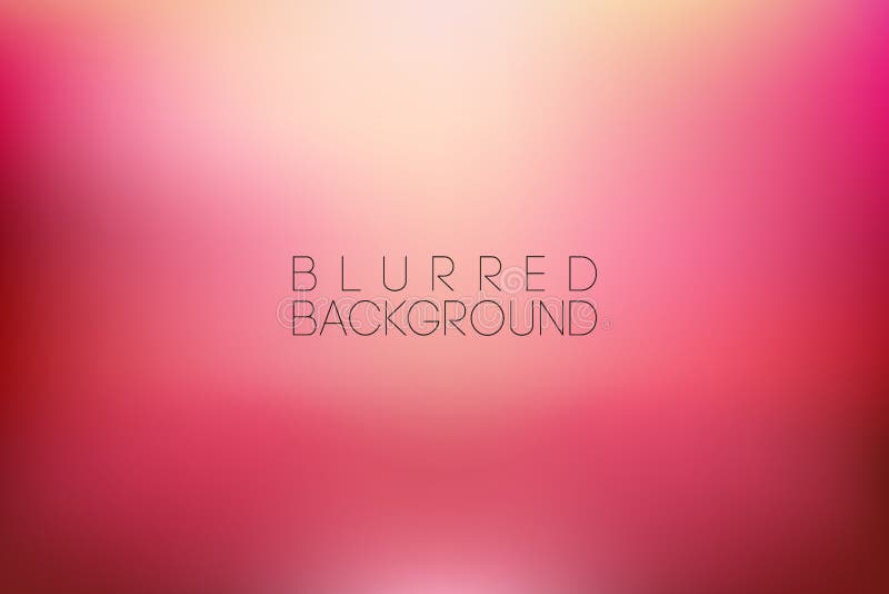 Horizontal wide pink blurred background