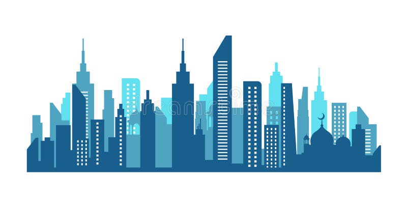 Horizonte de la ciudad en NewYork libre illustration Horizonte de la ciudad en NewYork libre illustration
