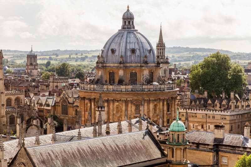 Horizonte de Oxford con la cámara de Radcliffe