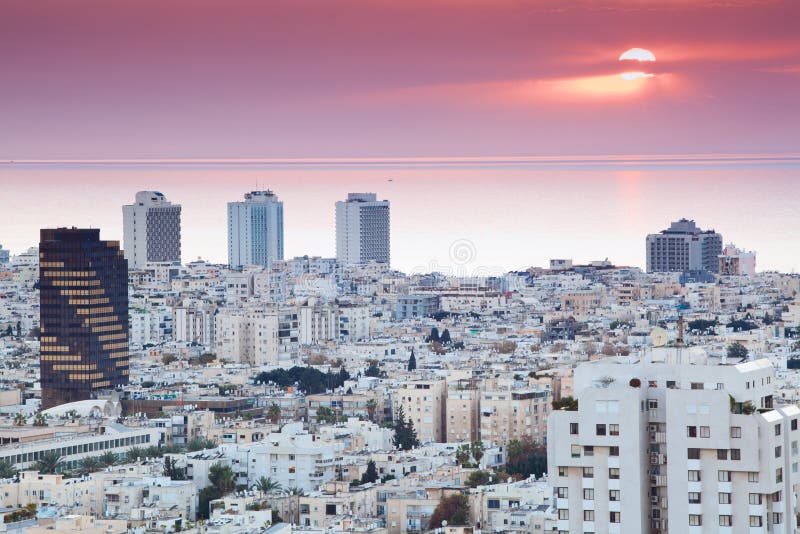 Horizonte de Tel Aviv