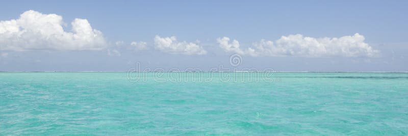 Horizonte idílico imagem de stock