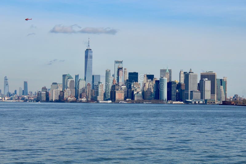 Horizonte Manhattan NYC de Nueva York imagenes de archivo Horizonte Manhattan NYC de Nueva York imagenes de archivo