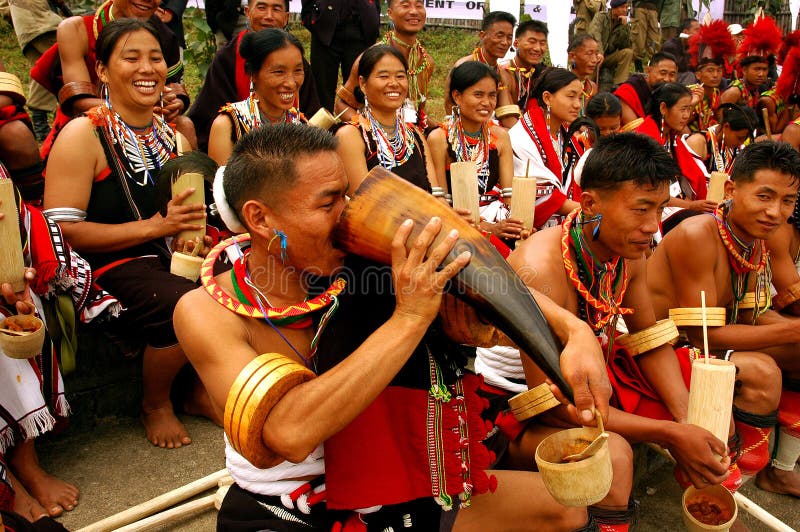 Hornbill Festival of Nagaland-India.