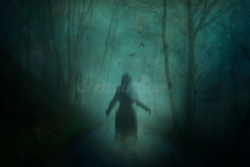 Female Ghostly Haunting Figure Stock Photos - Free & Royalty-Free Stock ...