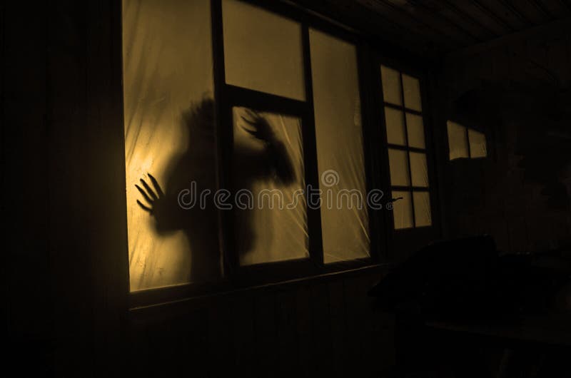 Man Peering Out Of A Window In The Dark Background, Picture Of The Man In The  Window Background Image And Wallpaper for Free Download