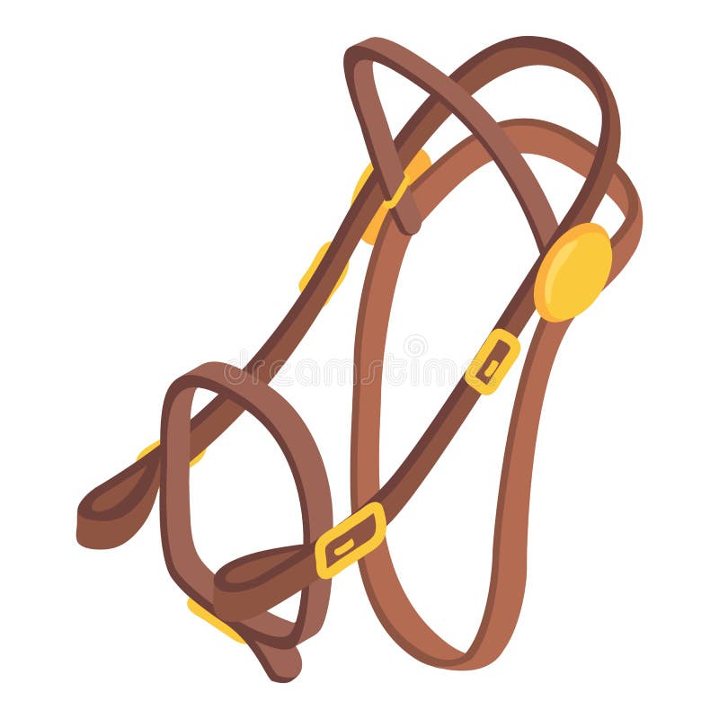 Vector horse with bridle stock vector. Illustration of bridle 27412557