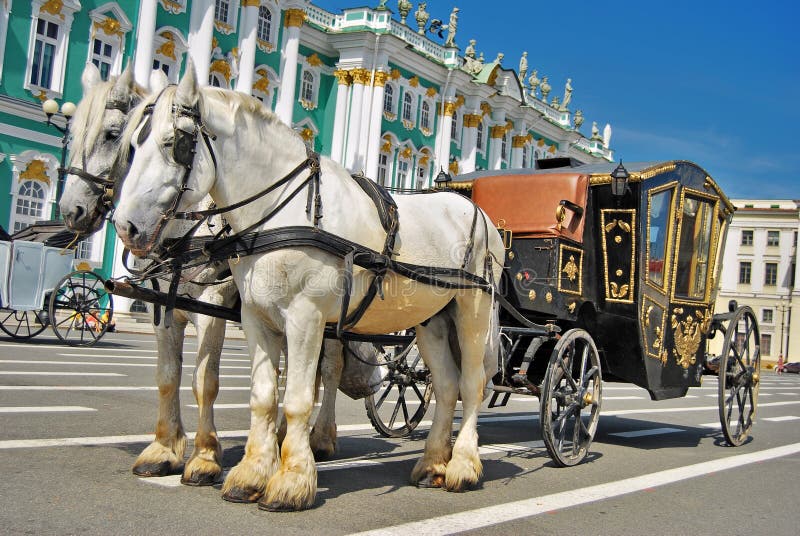 Horse carriage stock photo Horse carriage stock photo