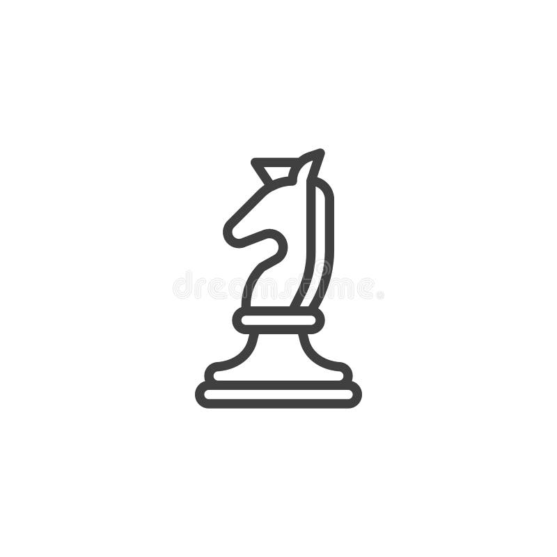 Chess Pieces Icon Set Vector Sign Symbol Royalty Free SVG