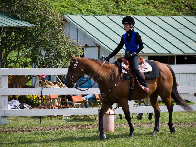 Horse Competition at the Tunbridge World S Fair Editorial Stock Image