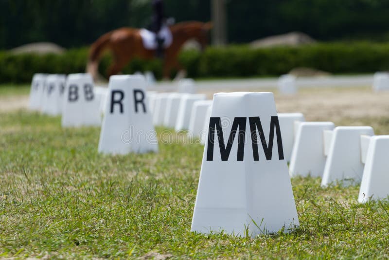 Horse Dressage Rings