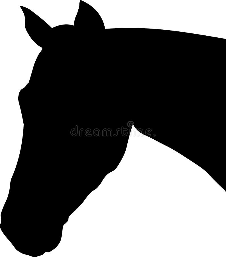Horse Head Silhouette Stock Illustrations 10 211 Horse Head Silhouette Stock Illustrations Vectors Clipart Dreamstime