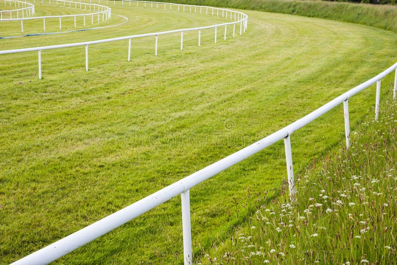 Horse race track turn stock image. Image of curve, gambling 74861381
