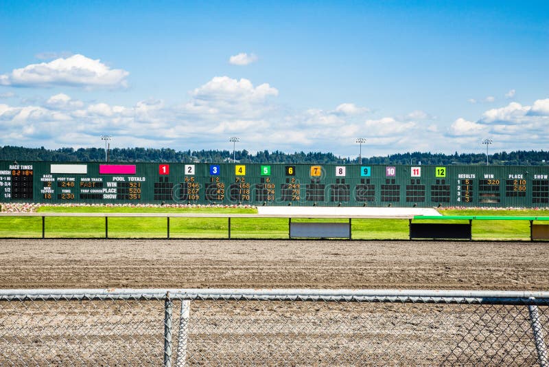 Horse racing results stock image. Image of clouds, number 57728317