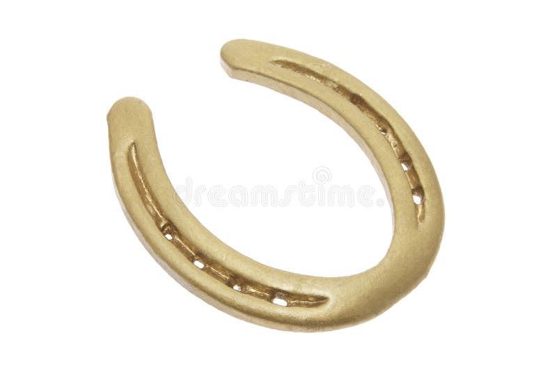 Antique lucky horse shoes stock image. Image of horse 7356747