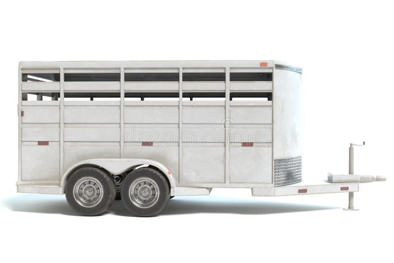 Horse Trailer stock illustration. Illustration of farming 107402317