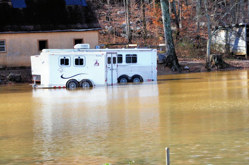 Horse Trailers editorial stock photo. Image of alabama 7669103