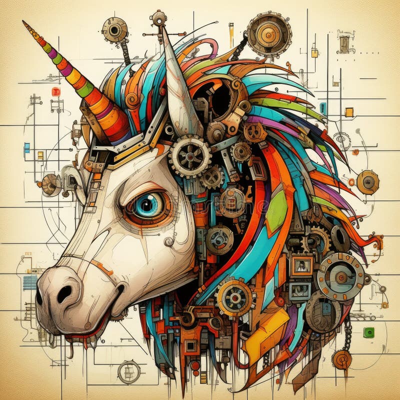 Abstract Horse Geometric Shape Symbol Stock Illustrations – 915 ...