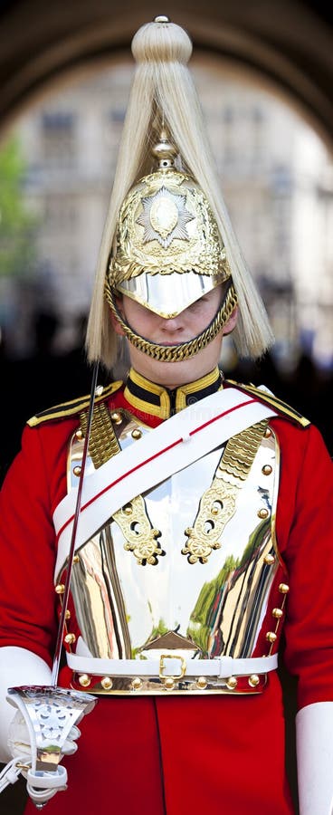 Horseguard at Horseguards Parade in London