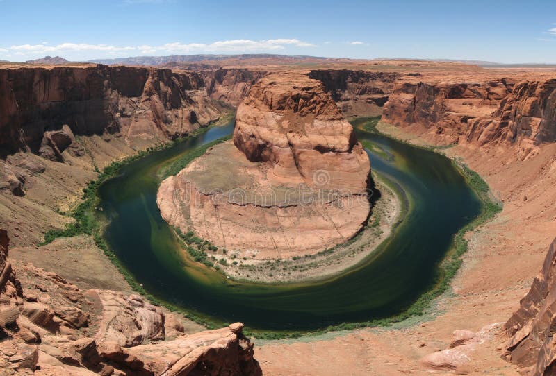 Horseshoe bend stock photos