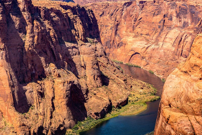 Horseshoe Bend, Arizona, USA Stock Image Image of panoramic, adventure 230693885