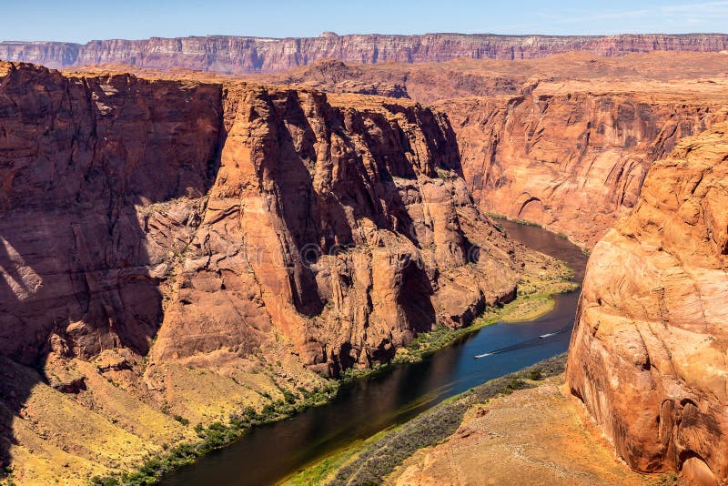 Horseshoe Bend, Arizona, USA Stock Image Image of arizona, aerial 235984975