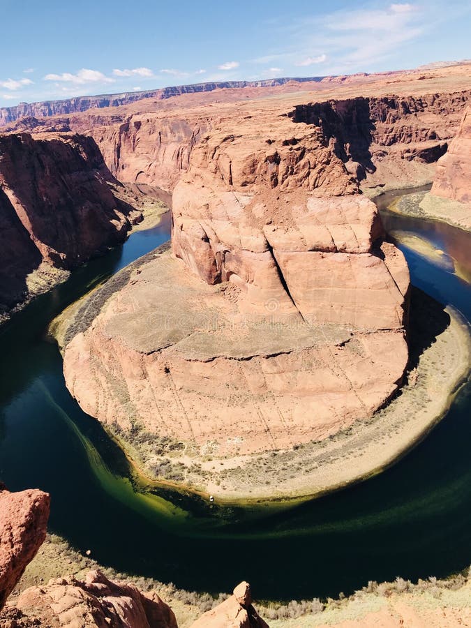 Horseshoe Bend Page Arizona Colorado River stock image Horseshoe Bend Page Arizona Colorado River stock image