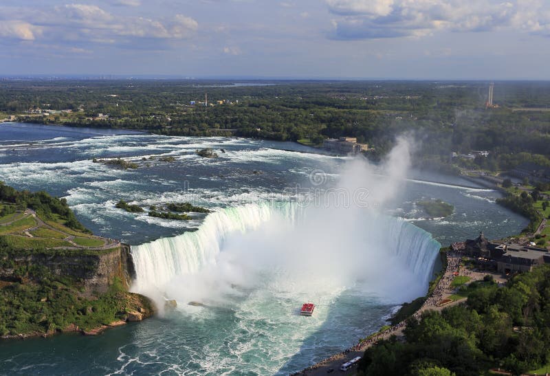 Horseshoe Falls in Niagara, Aerial View Stock Photo Image of buffalo, waterfalls 98764244