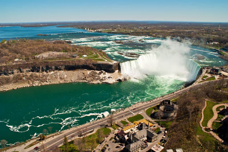 The Horseshoe Falls, part of Niagara Falls