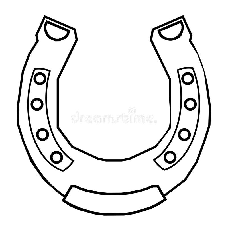 Horse Shoe Outline Clip Art Vector Online Royalty Free Picture  -  ClipArt Best - ClipArt Best