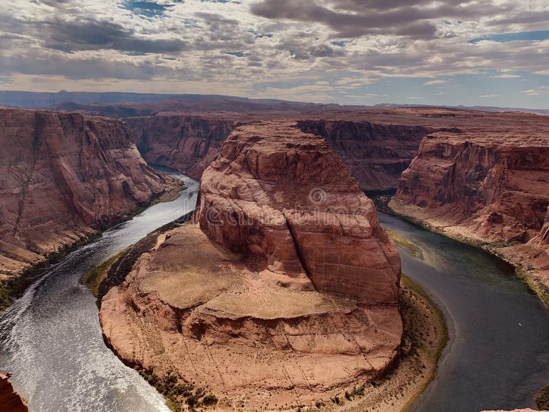 Horseshoe at lake powell stock photo. Image of incredible 156976428