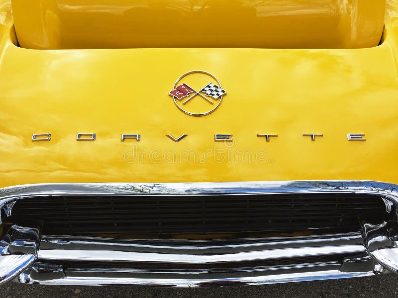 Chevrolet Korwety 1956 Chromu Władzy Rocznika Parowozowy