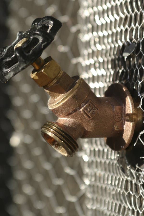 Hose bib stock image. Image of regulate, threads, handle 9186333