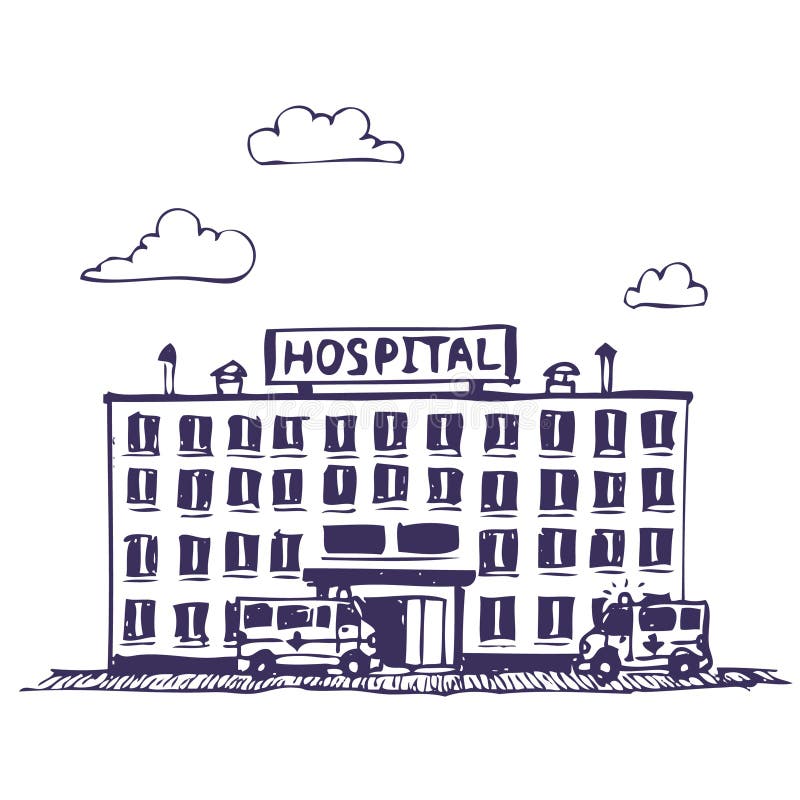 Hospital ward graphic black white interior sketch illustration vector Stock  Vector Image  Art  Alamy