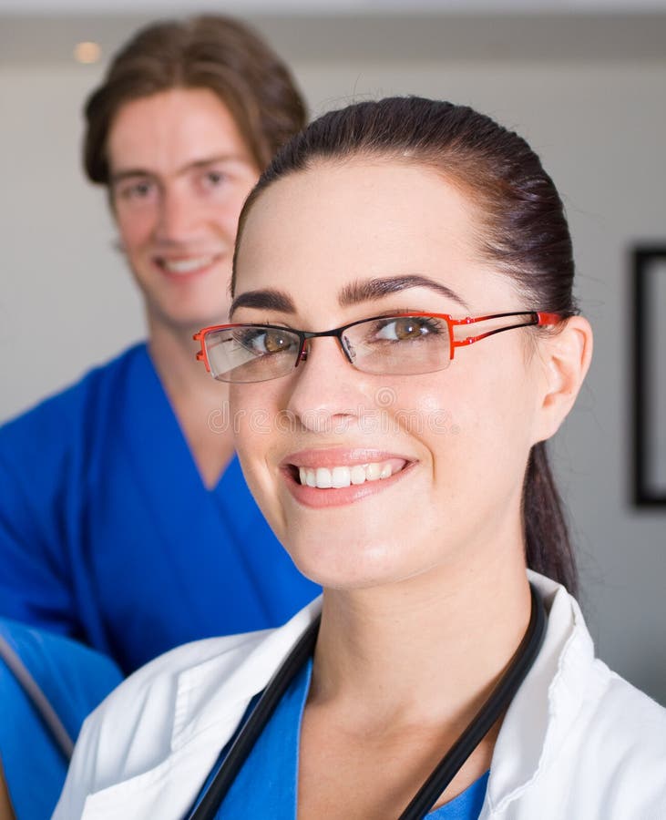 Hospital doctors stock image Image of female health 8107345