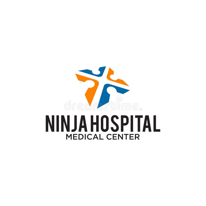 Medical Center Logo Design with Using Combination of Cross and Arrow