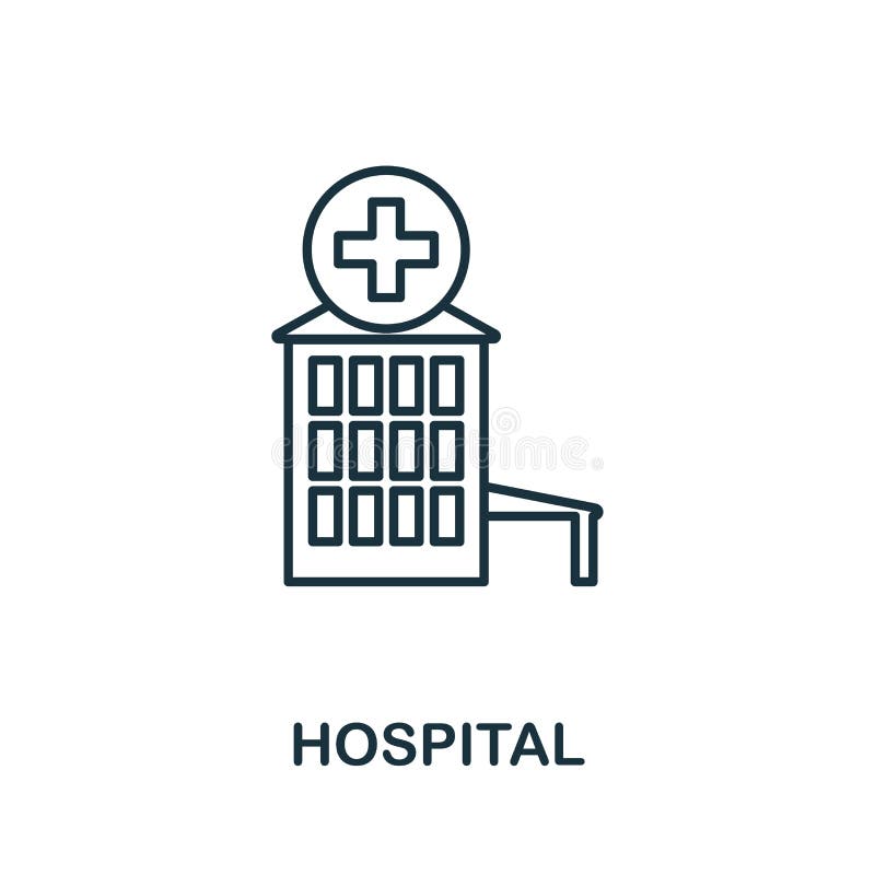 Hospital Outline Icon Thin Style Design From City Elements Icons Collection Pixel Perfect Symbol Of Hospital Icon Web Design Stock Illustration Illustration Of Hospitals Human Hospital Outline Icon Thin Style Design From City Elements Icons Collection Pixel Perfect Symbol Of Hospital Icon Web Design Stock Illustration Illustration Of Hospitals Human